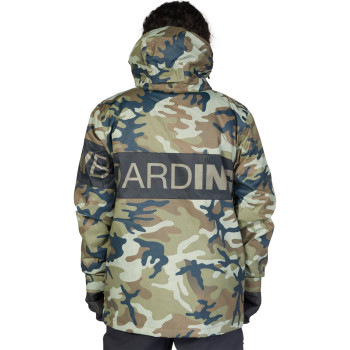 DC Propaganda - Technical Snow Jacket for Men - Woodland Camo Green