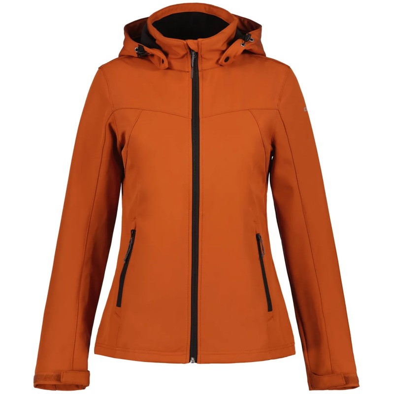 ICEPEAK Brenham - Women's softshell jacket - Rust