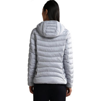 NAPAPIJRI Aerons Hood 2 - Women's short Jacket - Grey Glacier