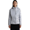 NAPAPIJRI Aerons Hood 2 - Women's short Jacket - Grey Glacier
