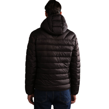 NAPAPIJRI Aerons Hood 3 - Men's Jacket - Brown Ebony