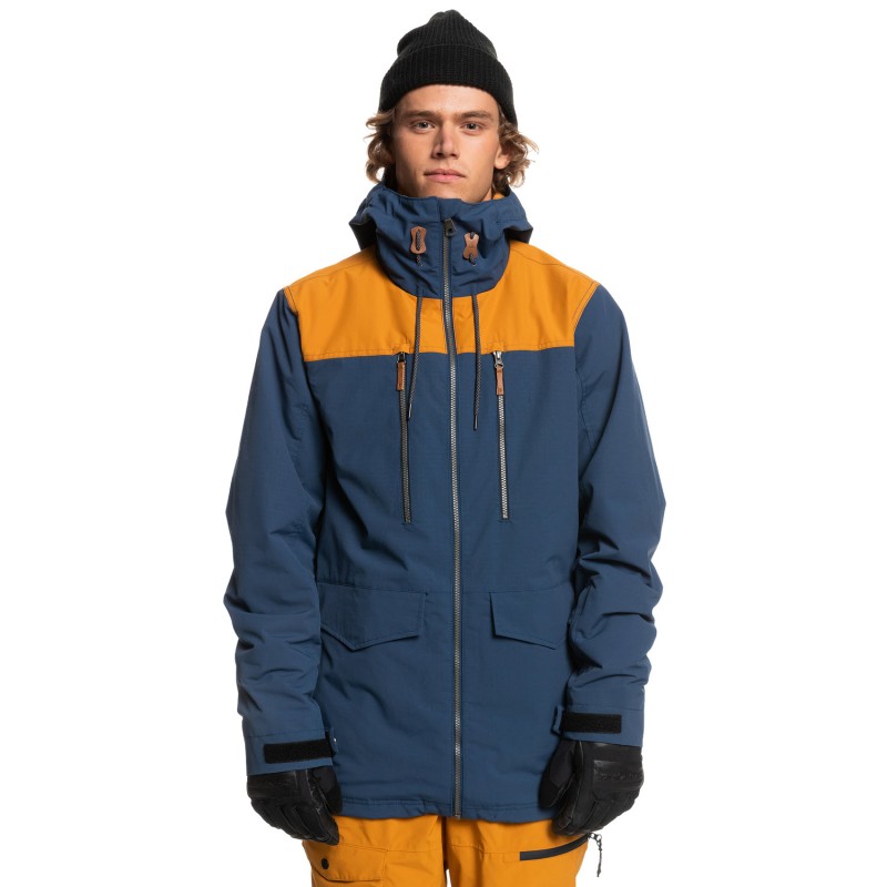 QUIKSILVER Fairbanks - Men's Technical Snow Jacket - Insignia Blue