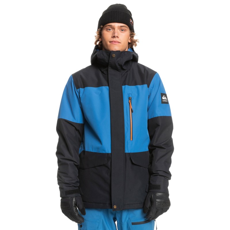 QUIKSILVER Mission Block Insulated - Men's Snow Jacket - True Black