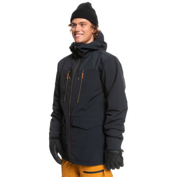 QUIKSILVER Fairbanks - Men's Technical Snow Jacket - True Black