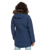 ROXY Ellie WarmLink w back heating panel - Insulated Hooded Jacket for Women - Medieval Blue