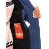 ROXY Ellie WarmLink w back heating panel - Insulated Hooded Jacket for Women - Medieval Blue