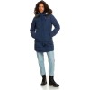 ROXY Ellie WarmLink w back heating panel - Insulated Hooded Jacket for Women - Medieval Blue