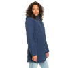 ROXY Ellie WarmLink w back heating panel - Insulated Hooded Jacket for Women - Medieval Blue