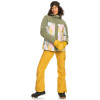ROXY Galaxy Print Block Insulated - Women's Snow Jacket - deep lichen green la palmeraie