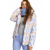 ROXY Jetty - Snow Jacket for Women - Bright White Sunbeam Lettering