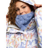 ROXY Jetty - Snow Jacket for Women - Bright White Sunbeam Lettering