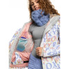 ROXY Jetty - Snow Jacket for Women - Bright White Sunbeam Lettering