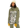 ROXY Stated 15K Insulated - Women's Snowboard Jacket extra long - Deep Lichen Green Nimal