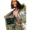 ROXY Stated 15K Insulated - Women's Snowboard Jacket extra long - Deep Lichen Green Nimal