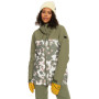 ROXY Stated 15K Insulated - Women's Snowboard Jacket extra long - Deep Lichen Green Nimal