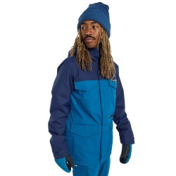 BURTON COVERT Men's snow Jacket - Dress Blue/Lyons Blue 