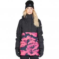 DC Cruiser Insulated - Γυναικείο Snowboard Jacket - Crazy Pink Clouds