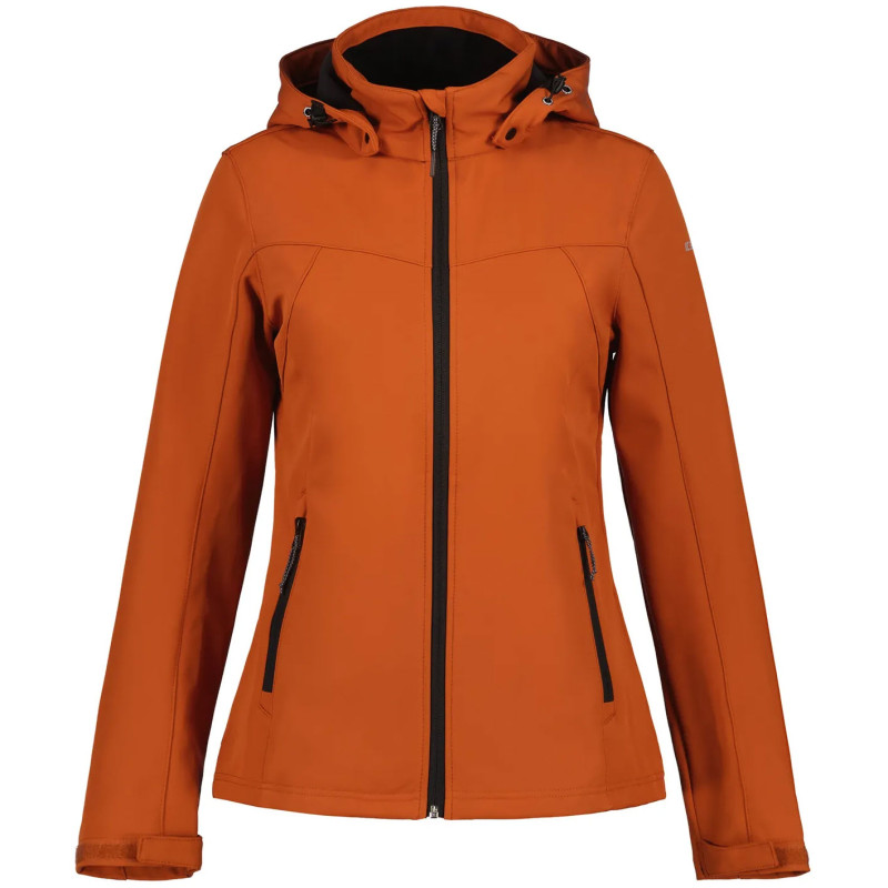 ICEPEAK Brenham - Women's softshell jacket - Rust