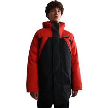 NAPAPIJRI Epoch - Ανδρικό Μακρύ μπουφάν - Solid Red poppy NAPAPIJRI Epoch - Ανδρικό Μακρύ μπουφάν - Solid Red poppy