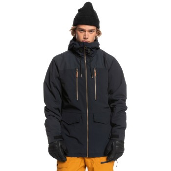 QUIKSILVER Fairbanks - Ανδρικό Snow Jacket - True Black QUIKSILVER Fairbanks - Ανδρικό Snow Jacket - True Black