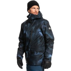 QUIKSILVER Mission Printed Insulated - Ανδρικό Snow Jacket - Insignia Blue Fragment