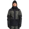 QUIKSILVER Mission Printed Block Insulated - Ανδρικό Snow Jacket - True Black Fade Out Camo