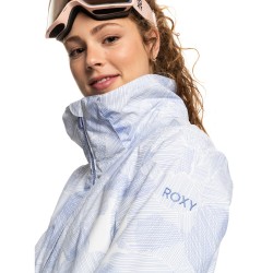 ROXY Jet Ski Insulated - Women's Snow Jacket - Egret Line Flowers