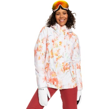 ROXY Jetty - Γυναικείο Snow Jacket - Bright White Tenderness ROXY Jetty - Γυναικείο Snow Jacket - Bright White Tenderness