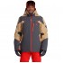 SPYDER Leader Dermizax 20K - Mens Insulated Ski Jacket - Ebony Tannin