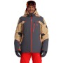 SPYDER Leader Dermizax 20K - Mens Insulated Ski Jacket - Ebony Tannin SPYDER Leader Dermizax 20K - Mens Insulated Ski Jacket - Ebony Tannin