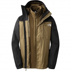 THE NORTH FACE Men's Quest Zip-In Triclimate® Jacket - Military Olive/TNF Black