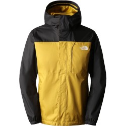THE NORTH FACE Men's Quest Zip-In Triclimate® Jacket - Mineral Gold/TNF Black