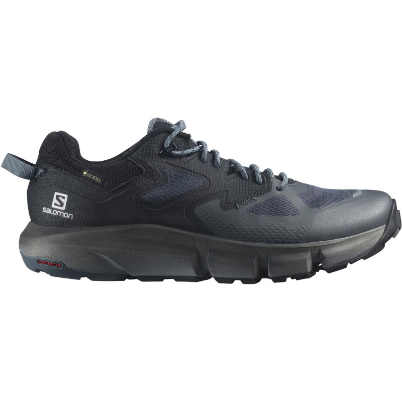 SALOMON Predict Hike Gore-Tex - Men's Hiking Shoes - Ebony/Black/Stormy Weather