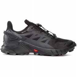 SALOMON Supercross 4 Gore-Tex - Men's Trail Running Shoes - Black/Black/Black