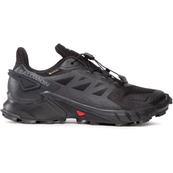 SALOMON Supercross 4 Gore-Tex - Men's Trail Running Shoes - Black/Black/Black SALOMON Supercross 4 Gore-Tex - Men's Trail Running Shoes - Black/Black/Black