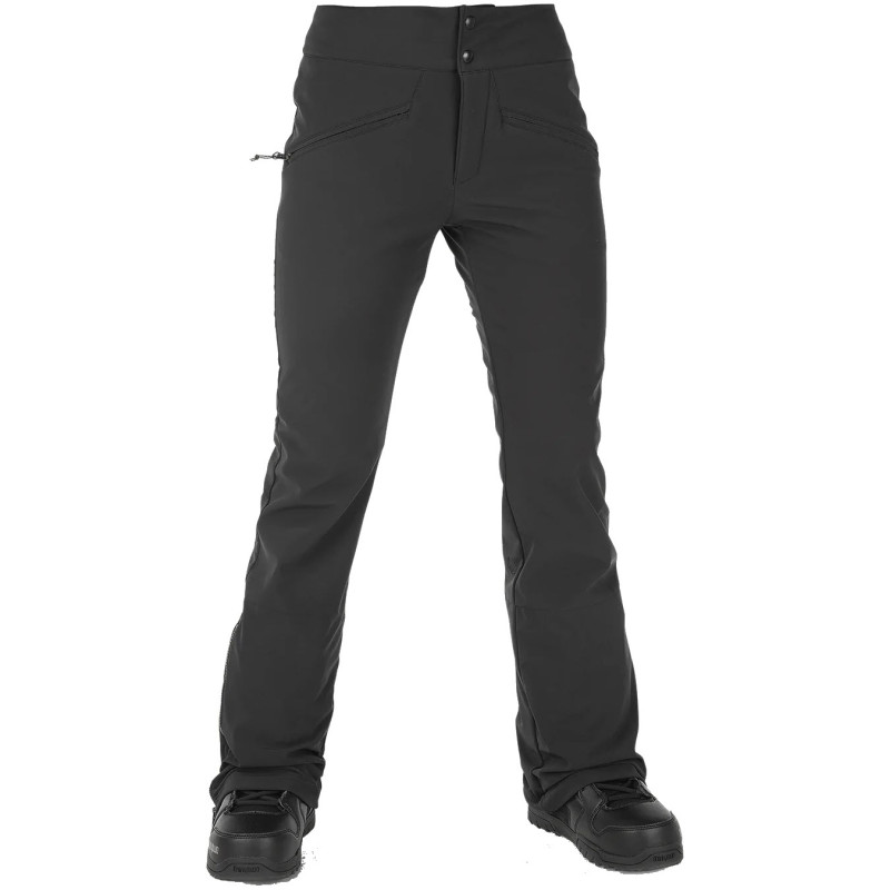 VOLCOM Battle Stretch High Rise - Women's Snow Pants - Black