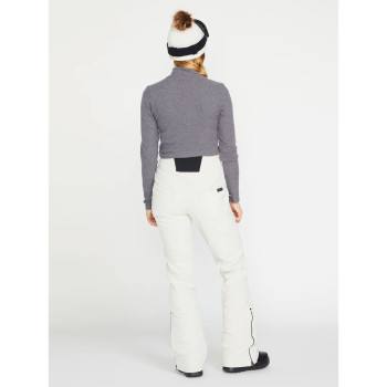 VOLCOM Battle Stretch High Rise - Women's Snow Pants - Off White