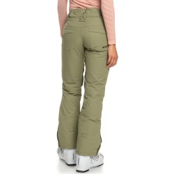 ROXY Backyard Insulated - Women's Snow Pants - Deep Lichen Green