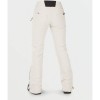 VOLCOM Battle Stretch High Rise - Γυναικείο παντελόνι Snow - Off White