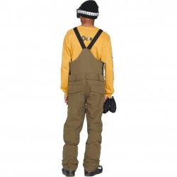 VOLCOM Roan Rib Overall - Ανδρικό παντελόνι Snow - Dark Teal