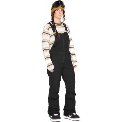 VOLCOM Swift Bib Overall - Γυναικείο παντελόνι snow - Black