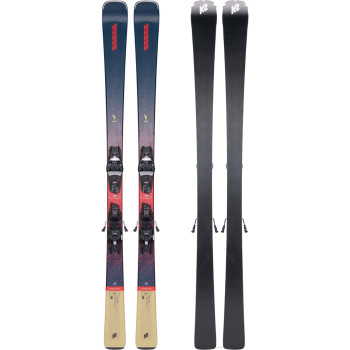 K2 DISRUPTION 76X Skis 3 + M3 10 Compact Quikclik Bindings