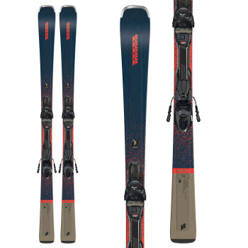 K2 DISRUPTION 76X Skis 3 + M3 10 Compact Quikclik Bindings
