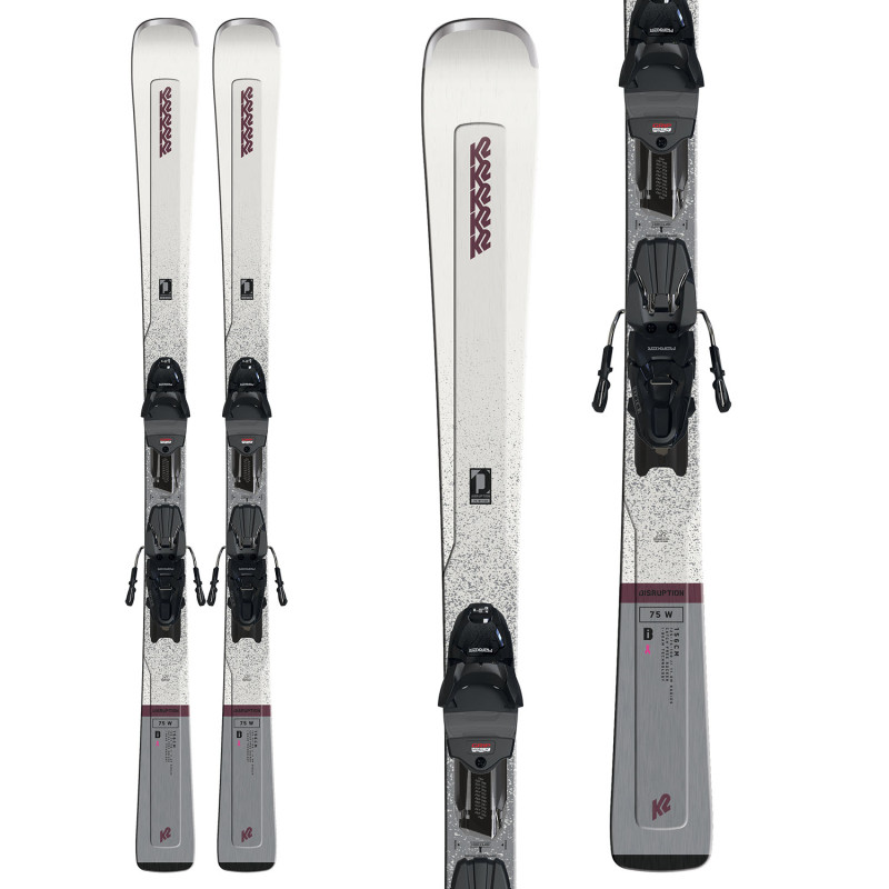 K2 Disruption 75 Women's Ski 3 + Δέστρα ERP 10 Quikclik