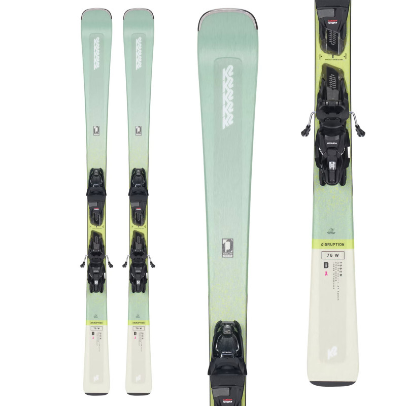 K2 Disruption 76 Women's Skis 3 + Δέστρα ERP 10 Compact Quikclik