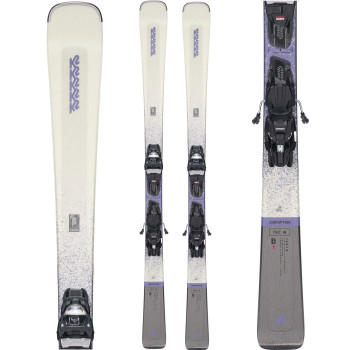 K2 Disruption 76C Women's Skis 3 + ER3 10 Compact Quikclik