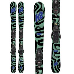 K2 Indy ski ​+ FDT 7.0 Bindings - Παιδικό σετ Ski