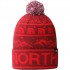 THE NORTH FACE Ski Tuke Beanie - Cordovan-Horizon Red