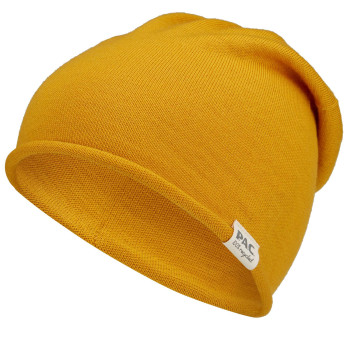 P.A.C. Nature Merin -100% Recycled Merino Beanie - Yellow