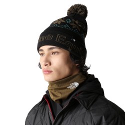 THE NORTH FACE Ski Tuke Beanie - TNF Black/Military Olive